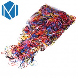  Hair  Rubber Bands Multi Color  HairHolder Accessories 2000/600pcs/bag