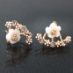 Fashion  Jewelry Accessories  New Romantic Love Earrings Gold and Silver Stud Earring Women s Fashion32901768696
