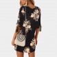 Women Summer Dress Boho Style Floral Print Chiffon Beach Dress Tunic Sundress Loose Mini Party Dress Vestidos Plus Size 5XL32887976105