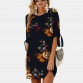  Women Summer Dress Boho Style Floral Print Chiffon Beach Dress Tunic Sundress Loose Mini Party Dress Vestidos Plus Size 5XL