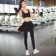 Fitness Yoga Leggings  Fake Two Yoga Pants Skirts  Exercise Clothing  Quick Dry  Sports Wear Running  Gym Trousers FB110