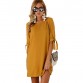 Ladies Dresses Elegant Sexy Loose Fit  Casual Solid Color Beach Weather Mini 