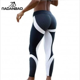  Fitness Leggings For Women Work Out   White Black  New  Pattern 