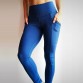 Push Up Leggings Women Fitness  High Waist With Pockets Fashion Solid Bodybuilding 