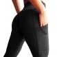 Push Up Leggings Women Fitness  High Waist With Pockets Fashion Solid Bodybuilding32858119984